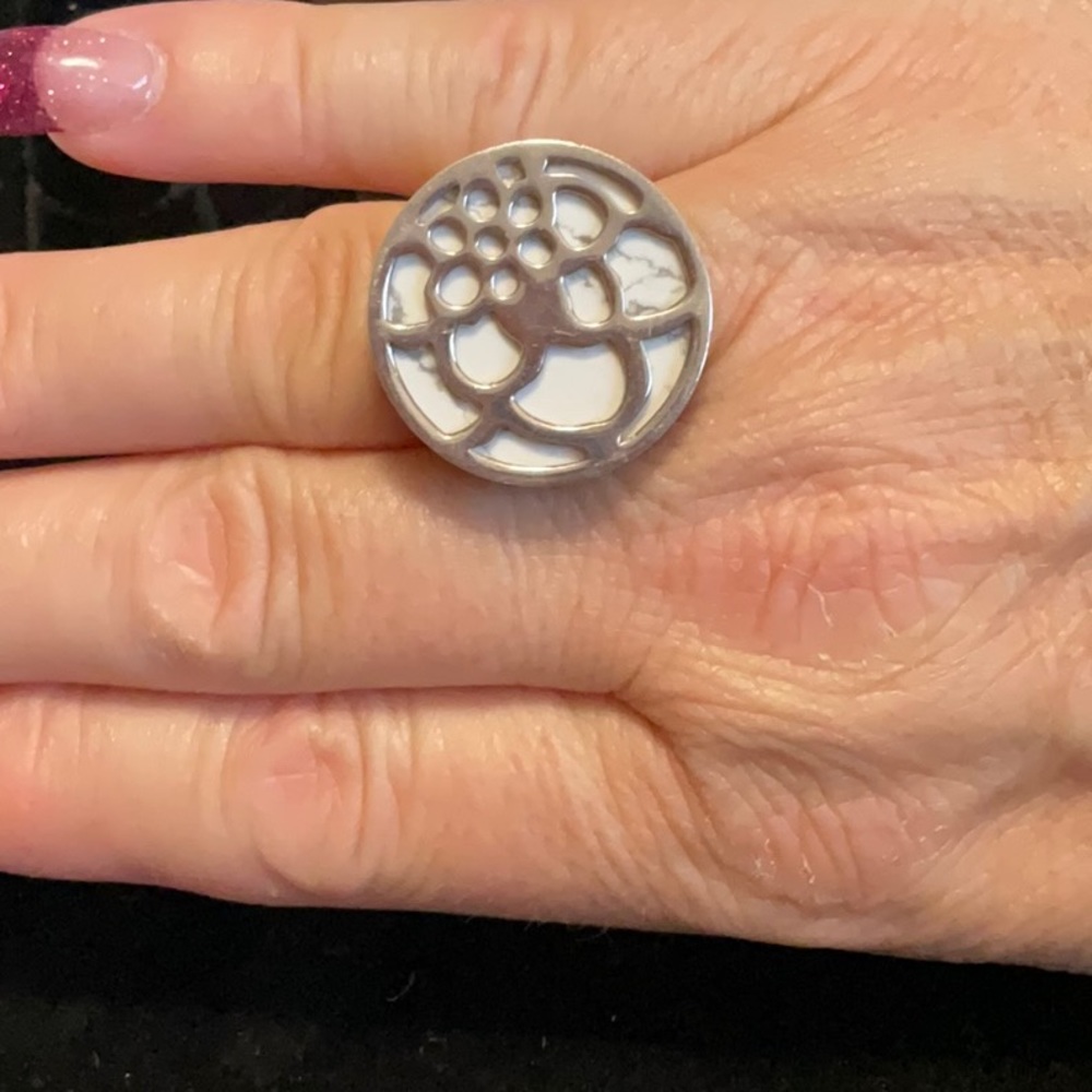 Interchangeable Sterling Silver Ring - image 7